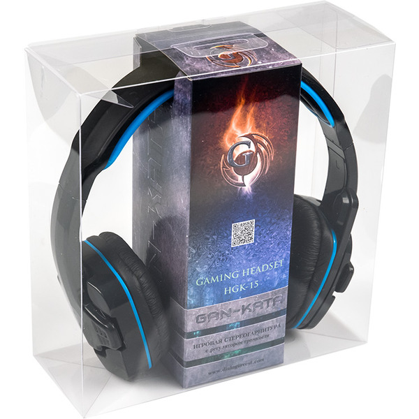 Игровая гарнитура Dialog HGK-15 Gan-Kata (черно-синяя)