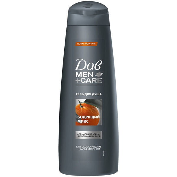 Гель для душа ДАВ MEN+CARE бодрящий микс 380мл
