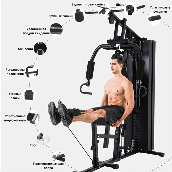 Силовая станция Sundays Fitness ES-410