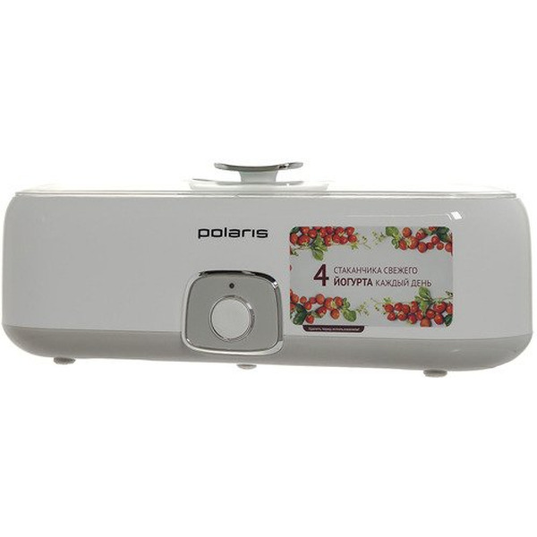 Йогуртница POLARIS PYM0104(белый/серый)
