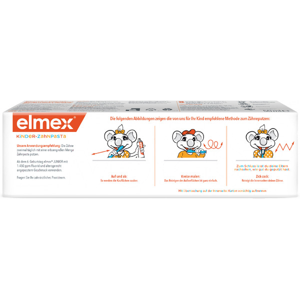 Зубная паста Elmex Детская 2-6 лет (50мл)