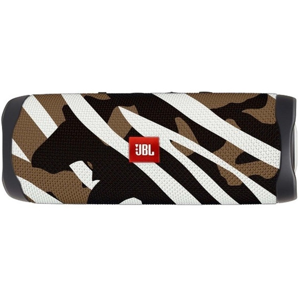 Беспроводная колонка JBL FLIP 5 (черно-коричневый камуфляж)