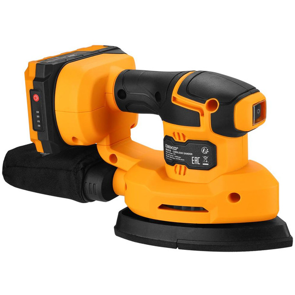 Дельташлифмашина Deko DKCG20 063-4023 ( с 1-им АКБ)