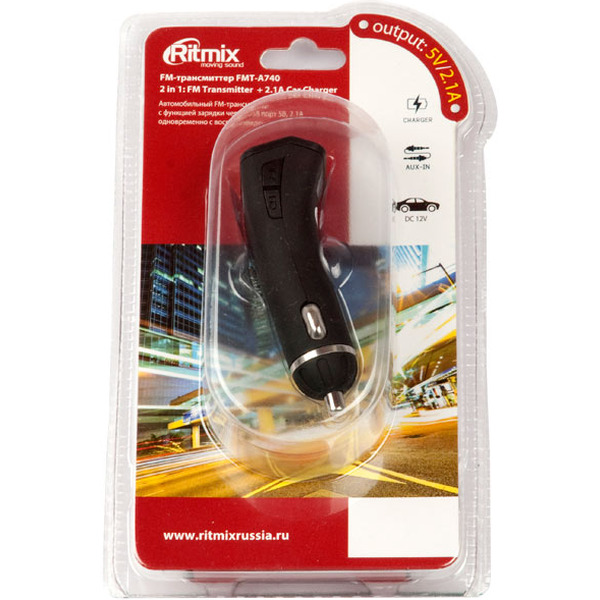 FM модулятор RITMIX FMT-A740