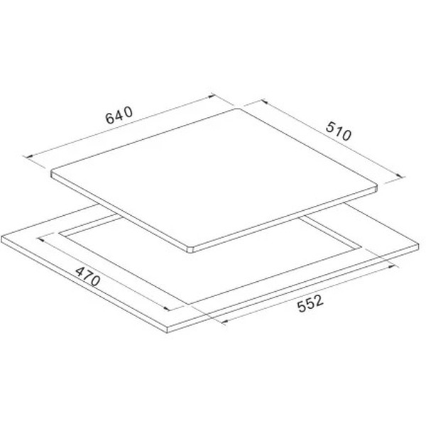 Варочная панель Schtoff H6047C30IS White