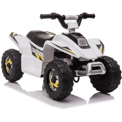 Детский электроквадроцикл RiverToys H001HH (Белый)