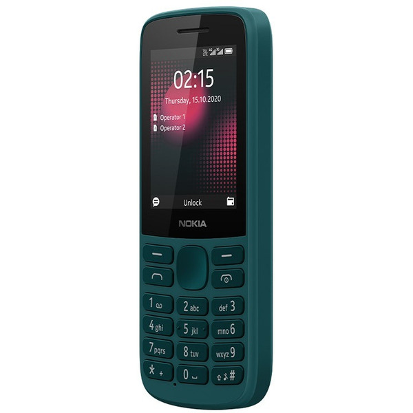 Сотовый телефон NOKIA 215 (бирюзовый)