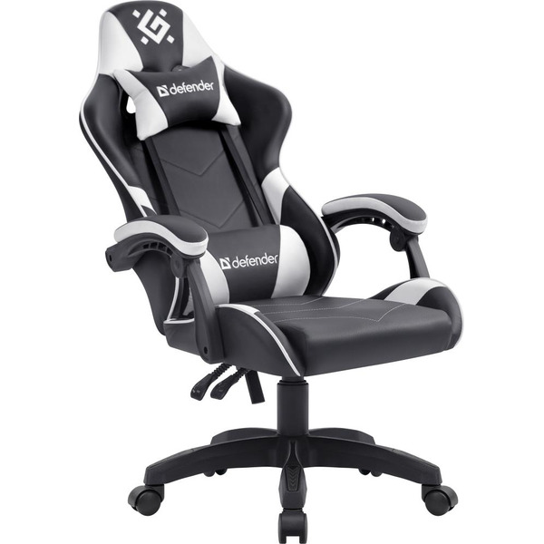 Игровое кресло Defender Companion (черный/белый)