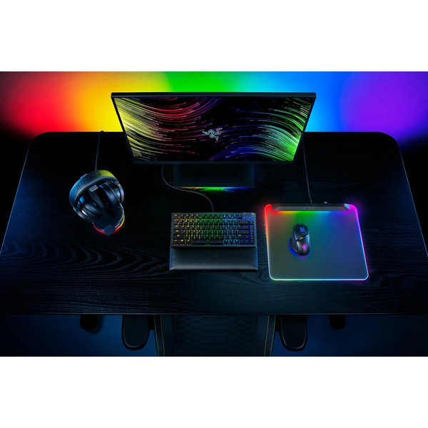 Коврик для мыши Razer V2 Pro (черный/зеленый)