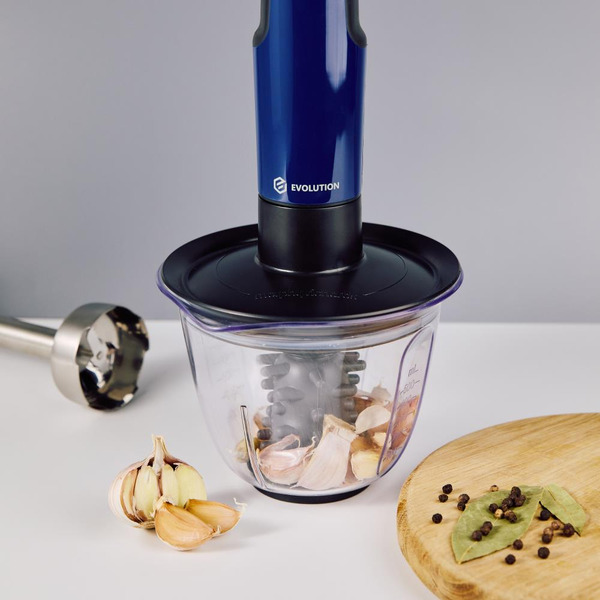 Погружной блендер 5 в 1 EVOLUTION HBS-0651 (синий)
