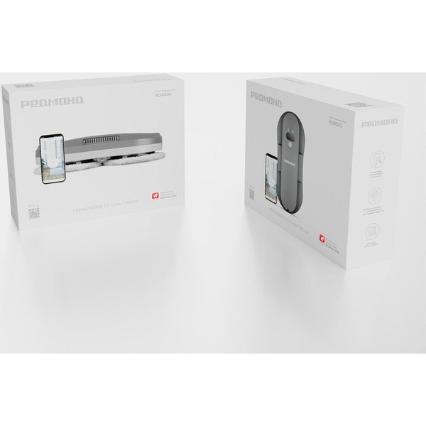 Робот - мойщик окон РЕДМОНД W2400S Серый