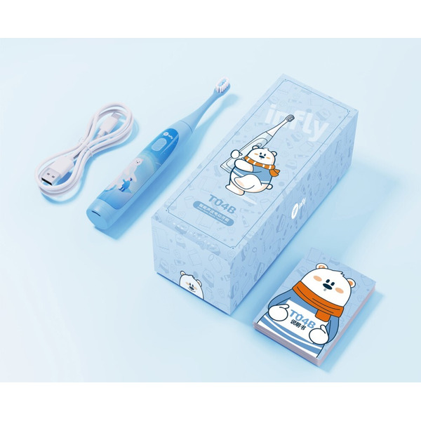 Электрическая зубная щетка Infly Kids Electric Toothbrush T04B (T20040BIN) голубой