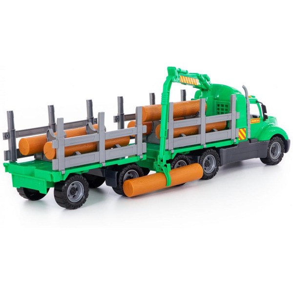 Автомобиль-лесовоз с прицепом  Полесье 55675 Майк