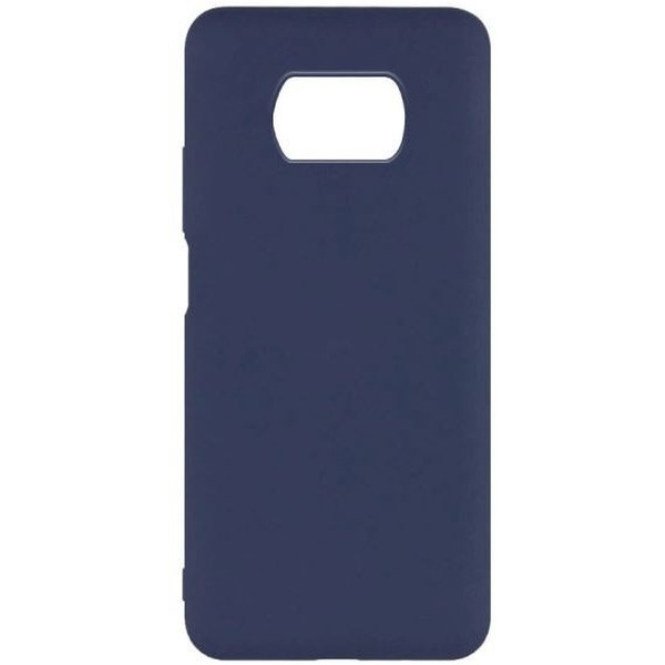 Накладка CASE Matte для Xiaomi Poco X3 / X3 Pro (темно-синий)