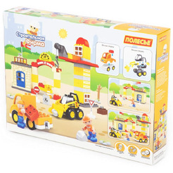 Конструктор Полесье "Макси" - "Строительная фирма" (90 элементов) 77608