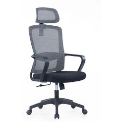 Кресло компьютерное SitZone U-060A сетка/ткань,черный,крестов.пластик, 2шт