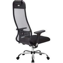 Кресло офисное МЕТТА B 1b 11/2D (18/2D CH) темно-серый