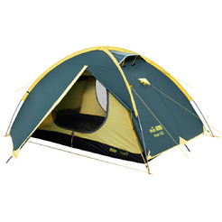 Треккинговая палатка TRAMP Ranger 3 V2 (зеленый)