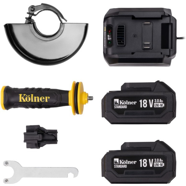 Угловая шлифмашина Kolner KAG 18-125BL-2K (8020700033)