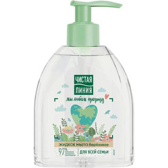 Жидкое мыло ЧИСТАЯ ЛИНИЯ для всей семьи, 520 мл