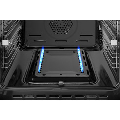 Газовый духовой шкаф Weissgauff WGO 702 D White Glass