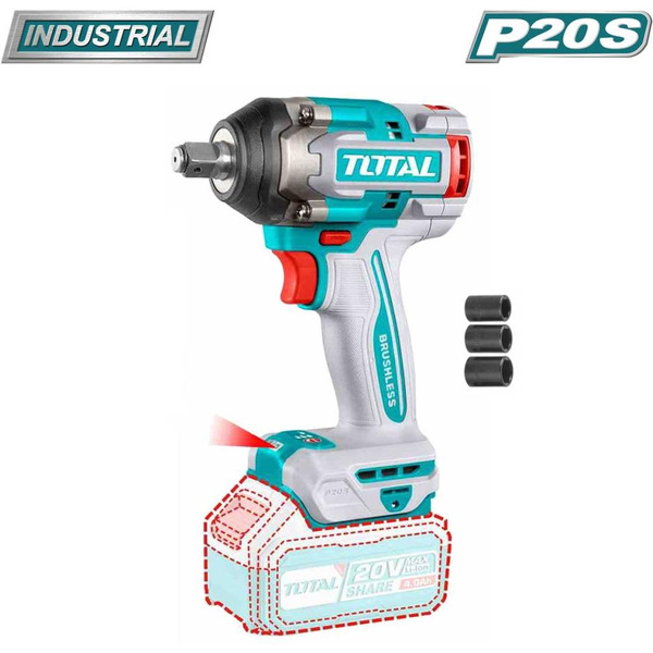 Гайковерт TOTAL TIWLI20501