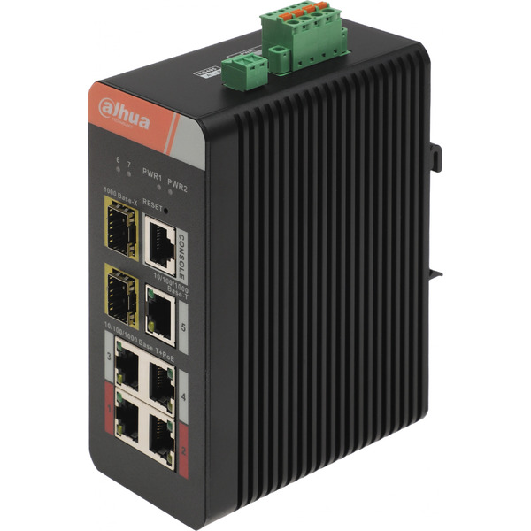Коммутатор Dahua DH-IS4207-4GT-120