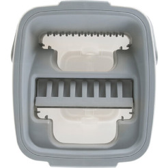 Швабра с отжимом и двухкамерным ведром LAIMA PRO CLEAN (607979)