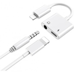 Адаптер BINGO Lightning + 3.5mm - Lighning