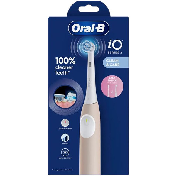 Электрическая зубная щетка ORAL-B iO2 (розовый)