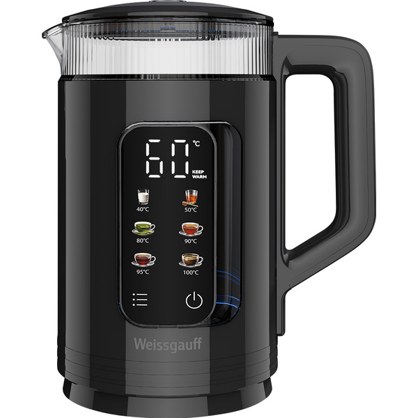 Электрический чайник Weissgauff WK 1520 Db Touch BodyCool