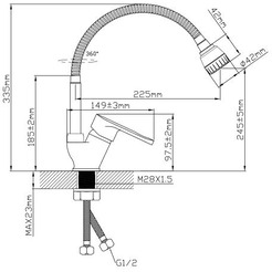 Смеситель Econoce EC0683