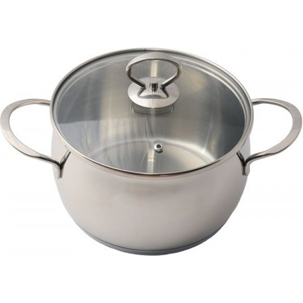 Кастрюля КУХАР Магнолия Классика 3.5л со стеклянной крышкой