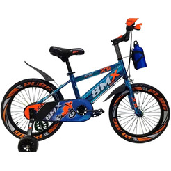 Велосипед детский YAYALE 158-029, 12" (синий)