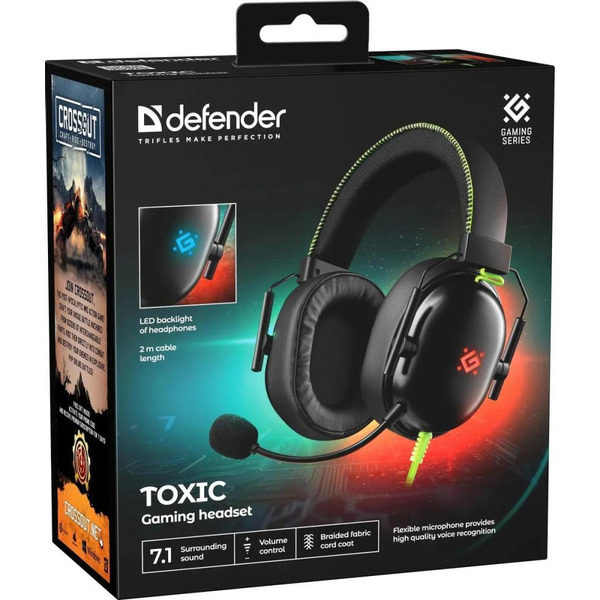 Игровая гарнитура Defender Toxic