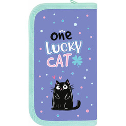 Пенал ПИФАГОР Funny cats 273481