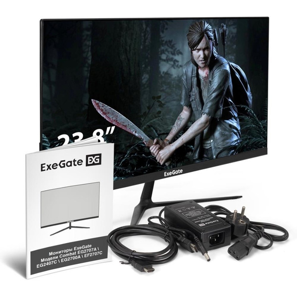 Монитор ExeGate Combat EG2407C EX295589RUS
