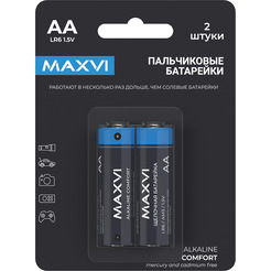 Щелочная батарейка Maxvi COMFORT MBLR6CF2