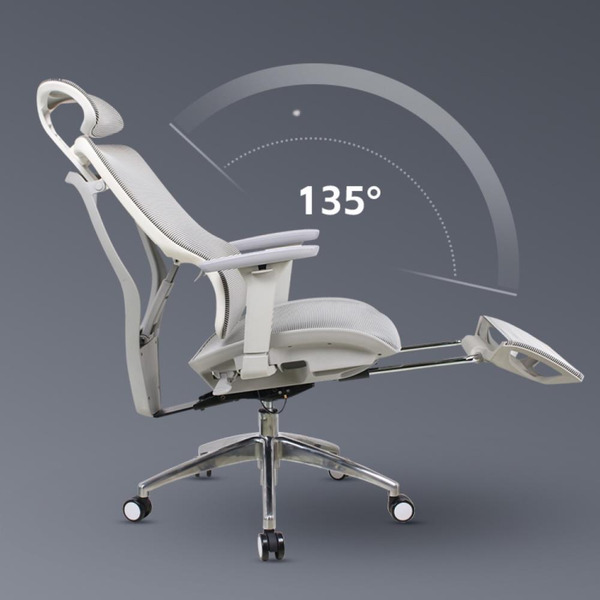 Кресло компьютерное EVOLUTION ERGO ELITE Grey