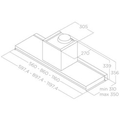 Кухонная вытяжка Elica Lever IX/A/86