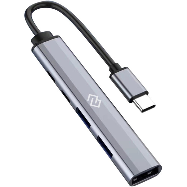 Разветвитель USB-C Digma DHUB-5USB-AC-3.0