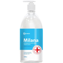 Жидкое мыло Grass Milana антибактериальное 1л 125435