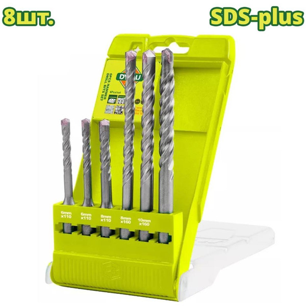 Набор буров SDS-plus DYLLU DTHD6B06 (6 шт.)