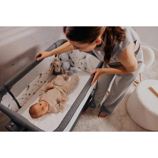 Детская кроватка Lionelo Leonie Plus (Grey Stone)