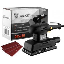Шлифмашина Deko DKS250 (063-4199)