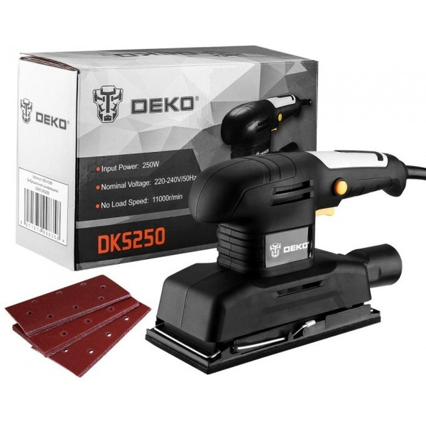Шлифмашина Deko DKS250 (063-4199)