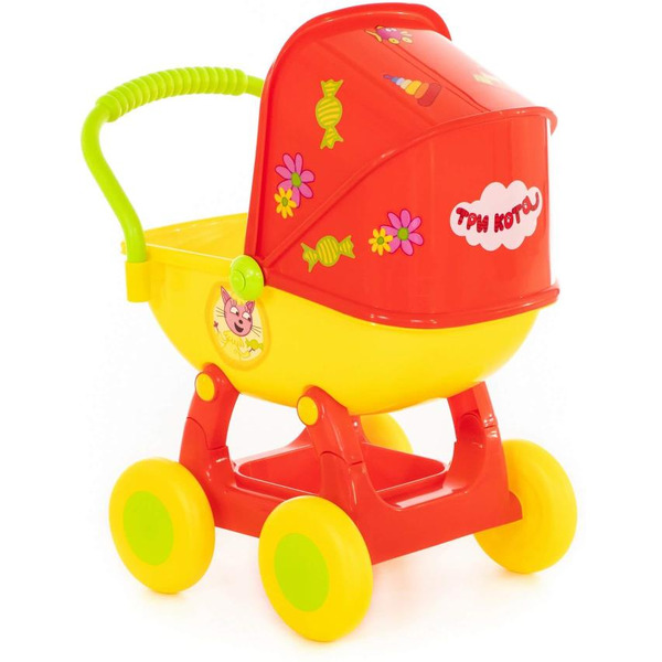 Коляска для кукол Полесье Три кота №2 71446