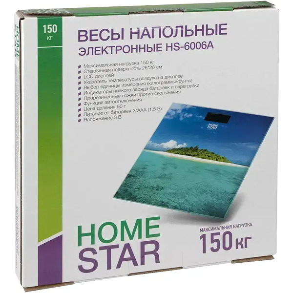 Напольные весы HomeStar HS-6006A