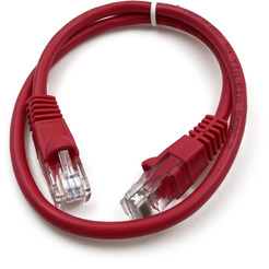 Патч-корд Buro UTP-5E-0.5M-R