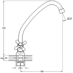 Смеситель Econoce EC0410